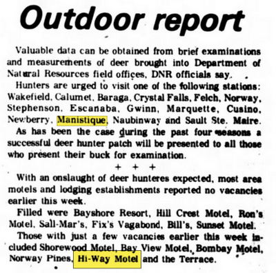 Hi-Way Motel - Nov 1976 Outdoor Report (newer photo)